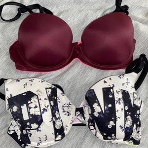 PINK bras. 32b